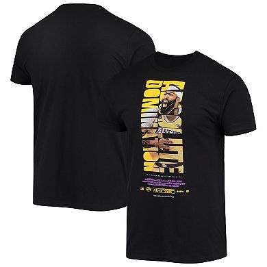 Men's Anthony Davis Black Los Angeles Lakers Check the Credits Player T-Shirt