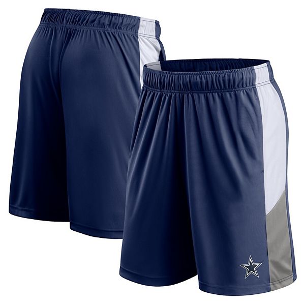 Men's Fanatics Branded Navy Dallas Cowboys Prep Colorblock Shorts