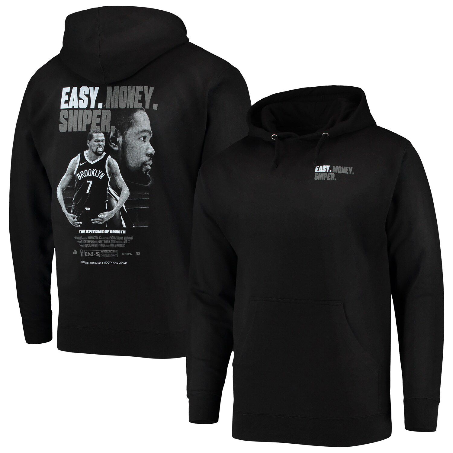 Men's Kevin Durant Brooklyn Nets Black 