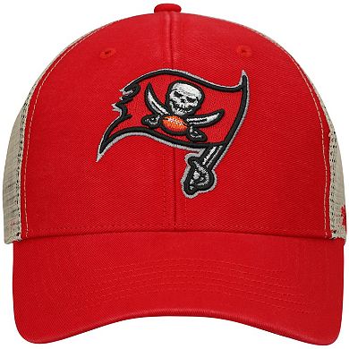 Men's '47 Red Tampa Bay Buccaneers Flagship MVP Snapback Hat
