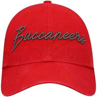 Women's '47 Red Tampa Bay Buccaneers Vocal Clean Up Adjustable Hat