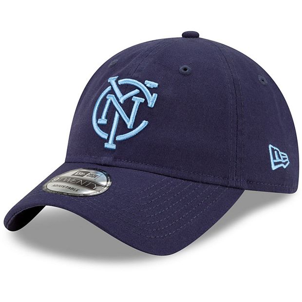 Men's New York City FC New Era Navy Monogram Low Profile 59FIFTY Fitted Hat