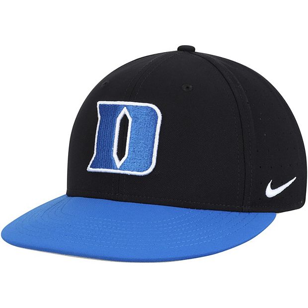 Men's Nike White Duke Blue Devils Aero True Baseball Performance