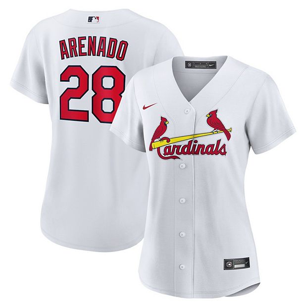 Men's Nike Nolan Arenado Light Blue St. Louis Cardinals Alternate Official Replica Player Jersey