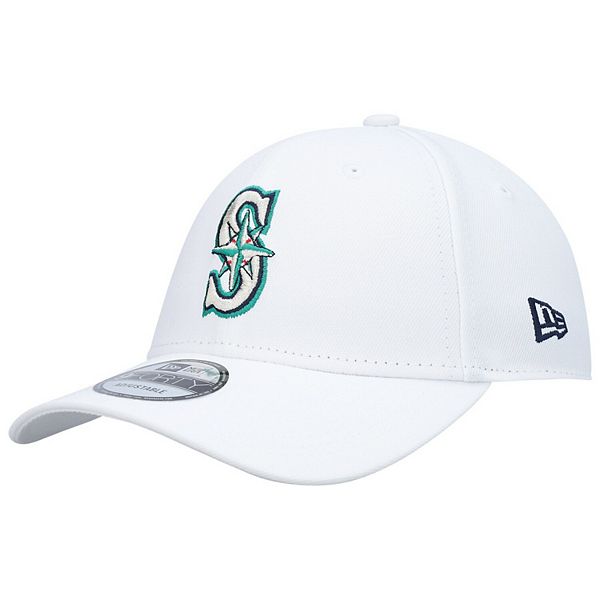 Men's New Era White Seattle Mariners League II 9FORTY Adjustable Hat