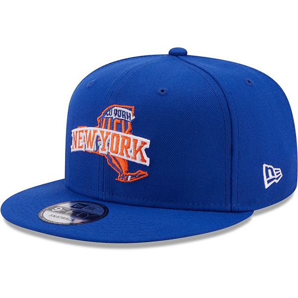 Men's New Era Blue New York Knicks Local 9FIFTY Snapback Hat