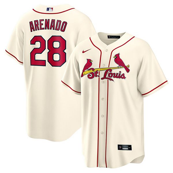 Men's Nike Nolan Arenado White St. Louis Cardinals 2022 MLB All-Star Game  Name & Number T-Shirt