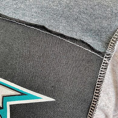 Men's Refried Apparel Heather Charcoal Philadelphia Eagles Sustainable Split T-Shirt