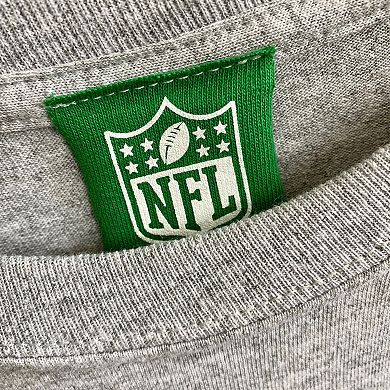 Men's Refried Apparel Heather Charcoal Philadelphia Eagles Sustainable Split T-Shirt