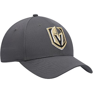 Men's Fanatics Branded Charcoal Vegas Golden Knights Logo Core Adjustable Hat
