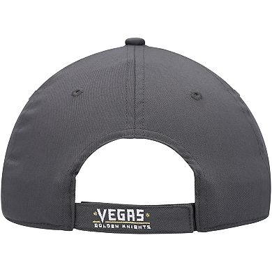 Men's Fanatics Branded Charcoal Vegas Golden Knights Logo Core Adjustable Hat