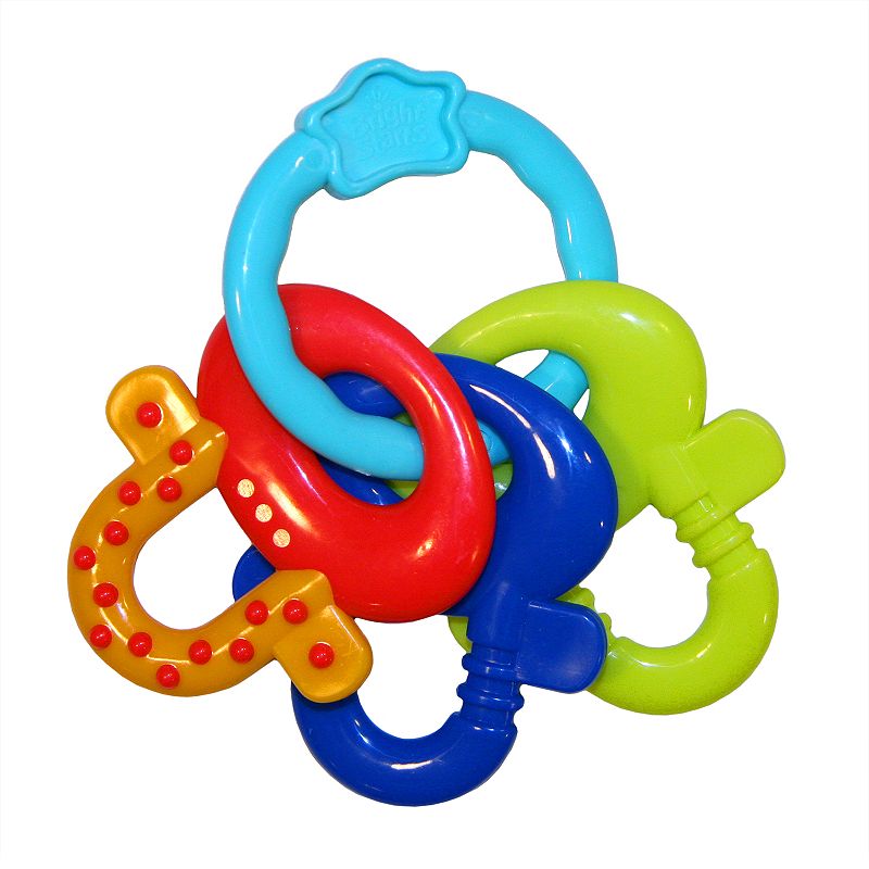 UPC 074451081727 product image for Kids II Bright Starts License To Drool Teether Keys, Multicolor | upcitemdb.com