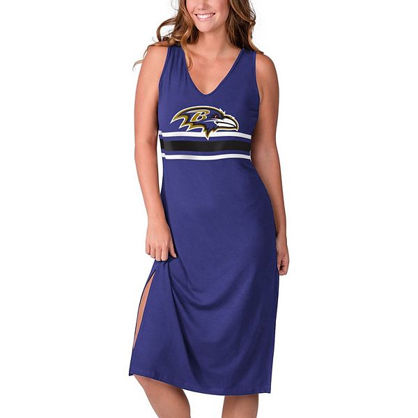 Women's Refried Apparel Black Kansas City Chiefs Tri-Blend Sleeveless Maxi  Dress