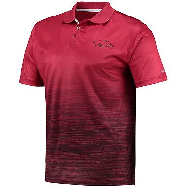 Men's Colosseum Cardinal Arkansas Razorbacks Marshall Polo