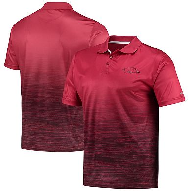 Men's Colosseum Cardinal Arkansas Razorbacks Marshall Polo