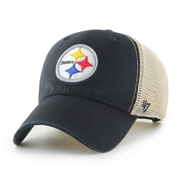 Pittsburgh Steelers '47 Flagship MVP Snapback Hat - Black