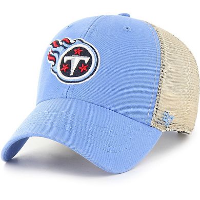 Men's '47 Light Blue Tennessee Titans Flagship MVP Snapback Hat