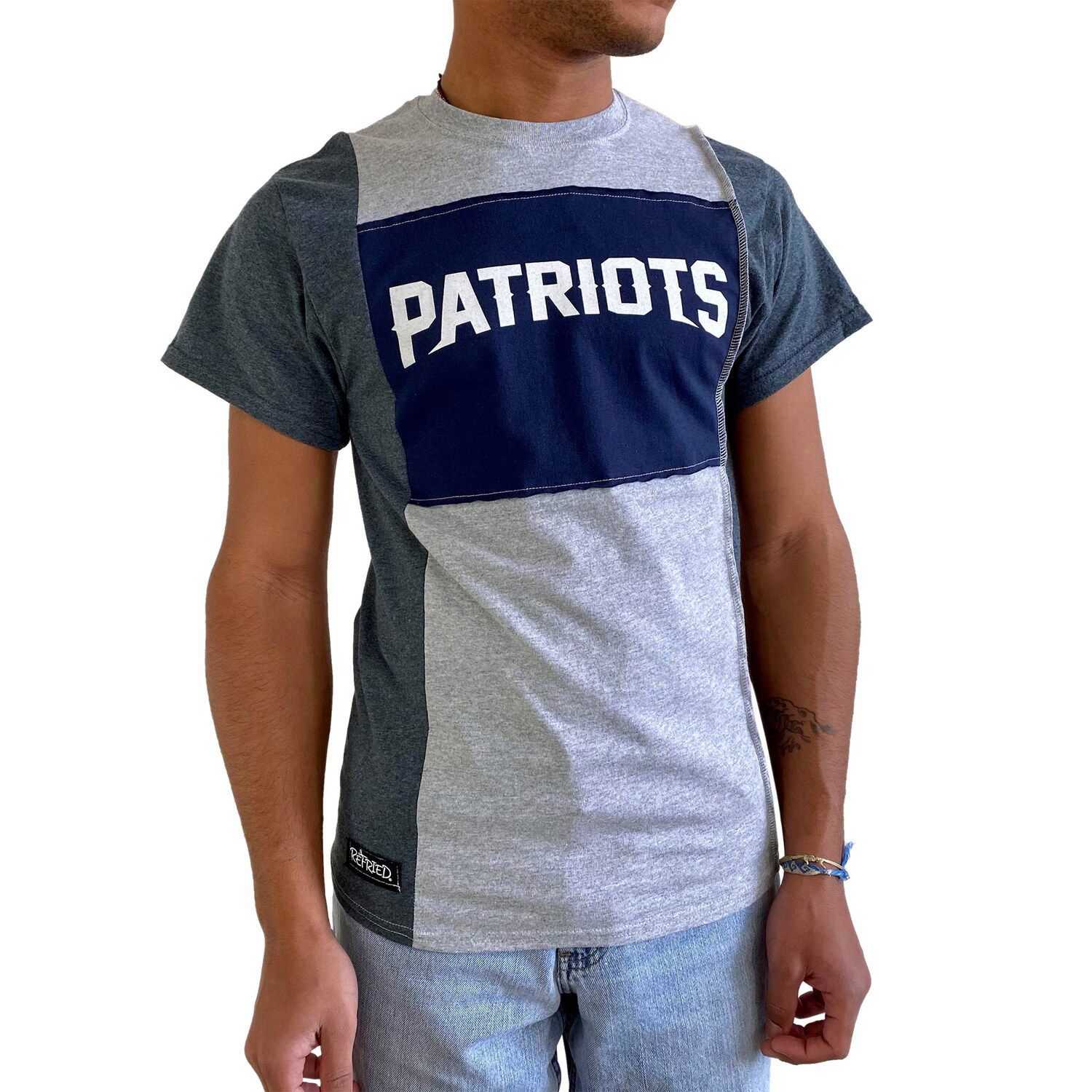 Men's Refried Apparel Heather Gray Detroit Lions Sustainable Split