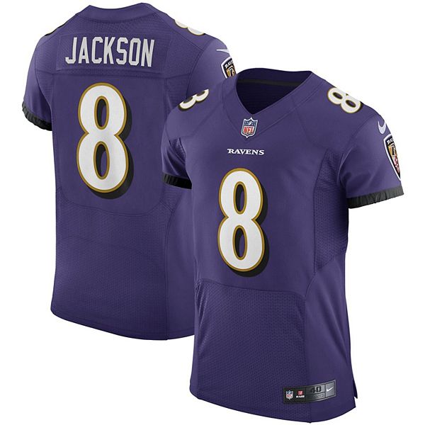 Men's Nike Lamar Jackson Black Baltimore Ravens Alternate Vapor Elite  Player Jersey