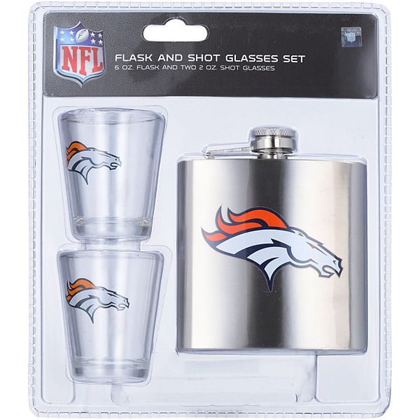 Denver Broncos 2oz. Stainless Steel Shot Glass