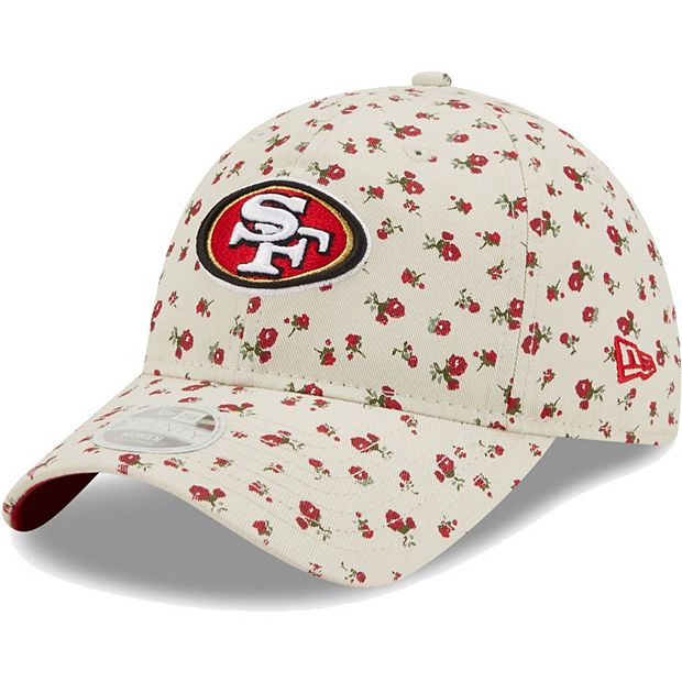 Women's New Era Gray San Francisco 49ers Blossom 9TWENTY Adjustable Hat