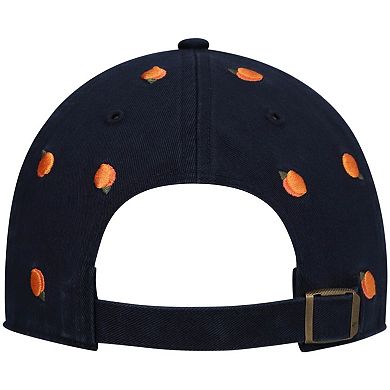 Women's '47 Navy Atlanta Braves Confetti Clean Up Adjustable Hat