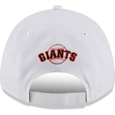 Men's New Era White San Francisco Giants League II 9FORTY Adjustable Hat