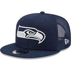 Seattle Seahawks 47 Brand Navy Trapper Knit Winter Hat in 2023