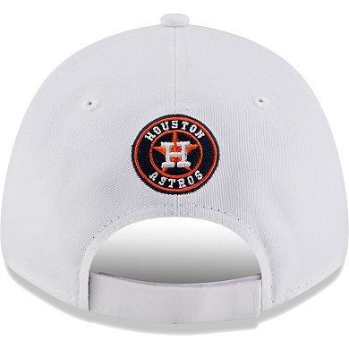 Men's New Era White Houston Astros League II 9FORTY Adjustable Hat