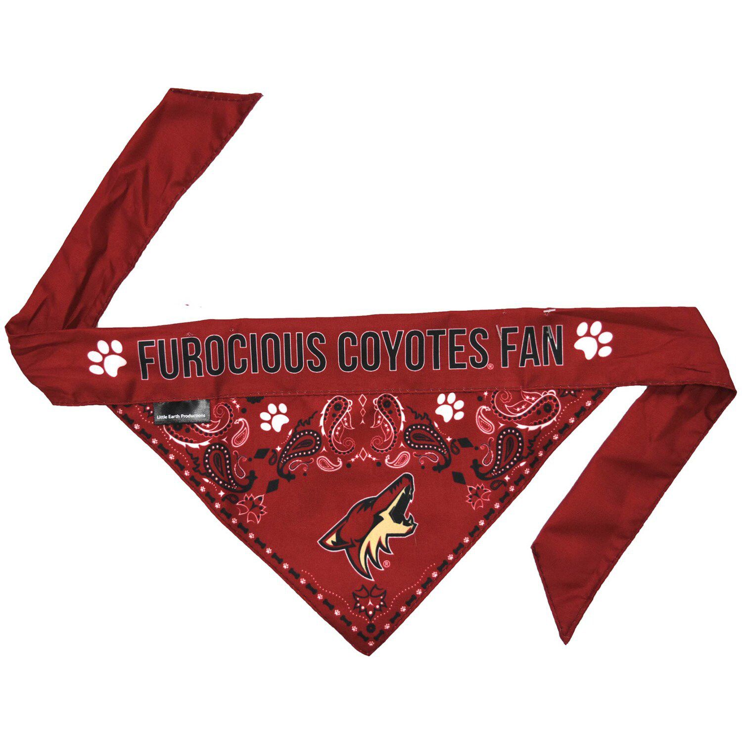 Pets First Washington Commanders Reversible Dog Bandana, Small/Medium