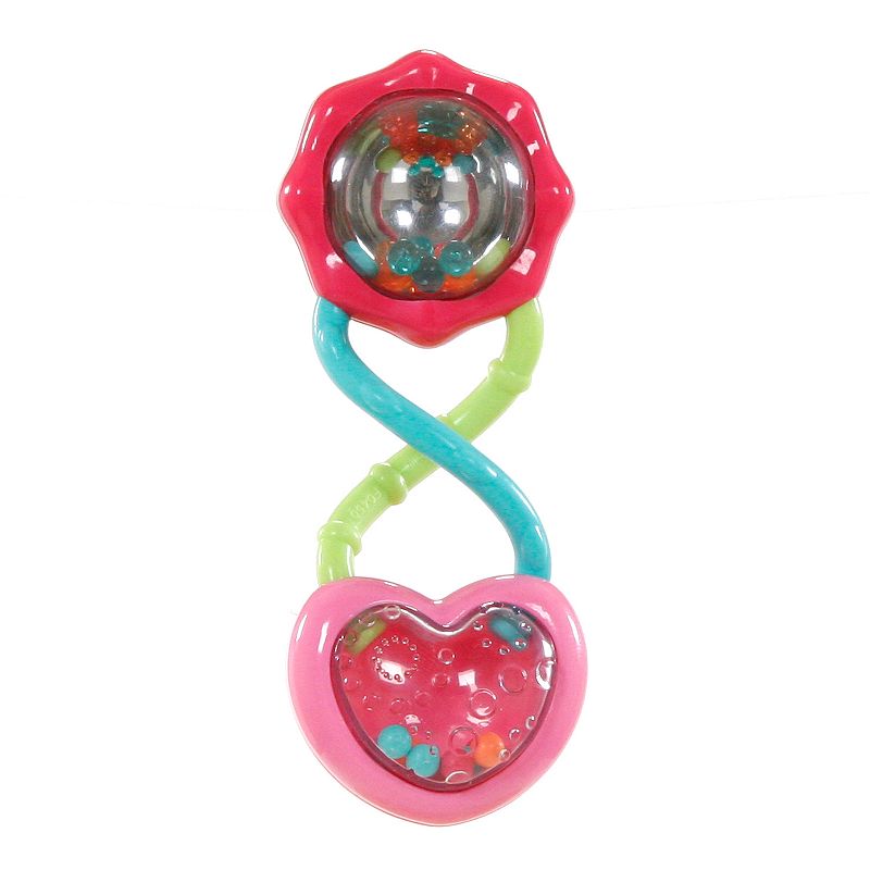 UPC 074451086722 product image for Kids II Bright Starts Pretty In Pink Rattle and Shake Barbell, Multi | upcitemdb.com