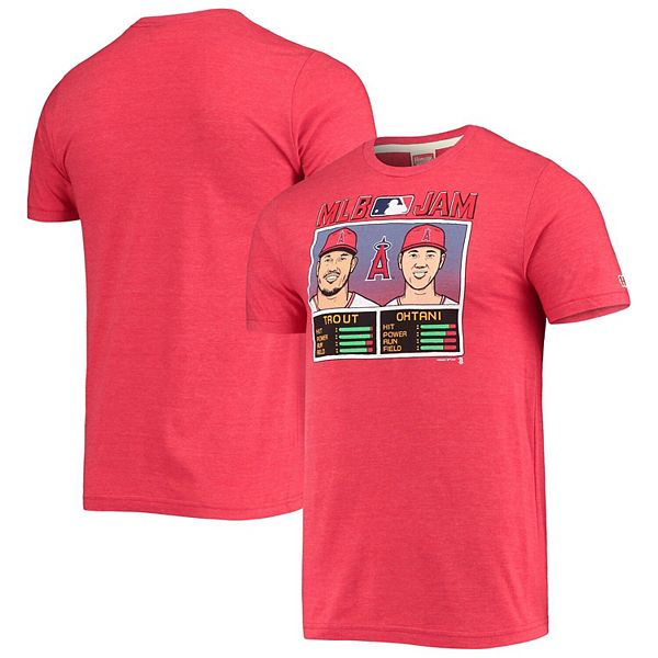 MLB Los Angeles Angels Women's Mike Trout Short Sleeve Player Tee