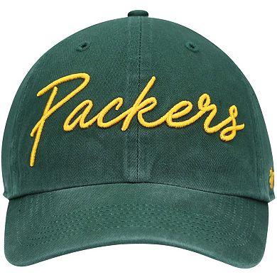 Women's '47 Green Green Bay Packers Vocal Clean Up Adjustable Hat