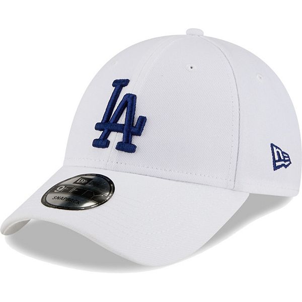 Men's New Era White Los Angeles Dodgers League II 9FORTY Adjustable Hat