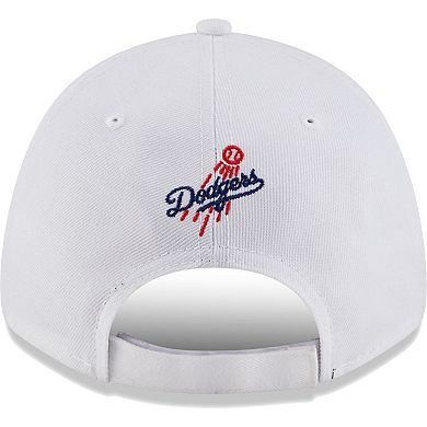 Men's New Era White Los Angeles Dodgers League II 9FORTY Adjustable Hat