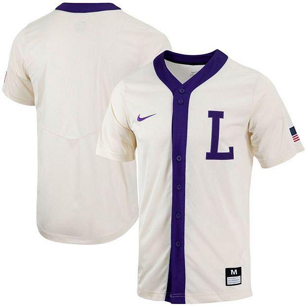 Nike Men's LSU Tigers White Dri-Fit Limited Football Jersey, Small