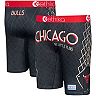 Men's Ethika Charcoal Chicago Bulls City Edition Boxer Briefs