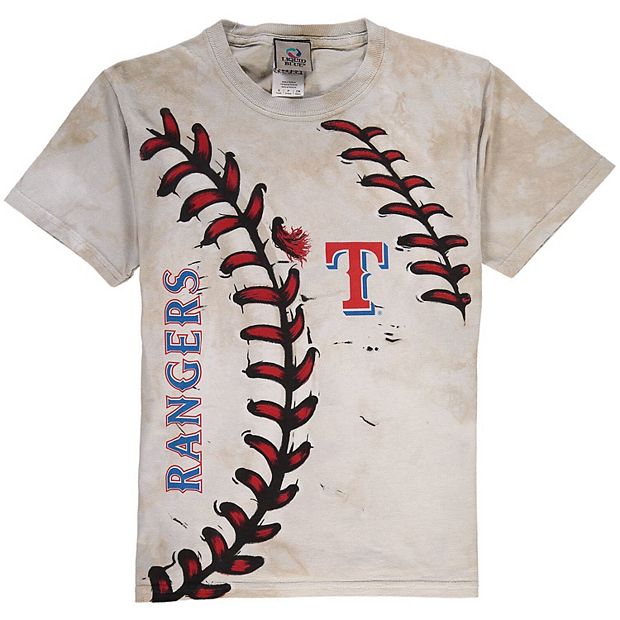 Youth Cream Texas Rangers Hardball T-Shirt