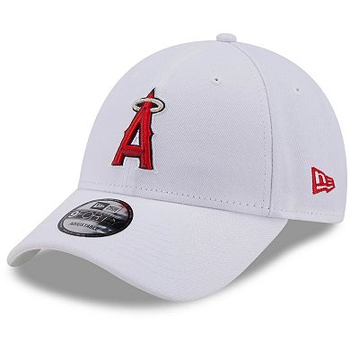 Men's New Era White Los Angeles Angels League II 9FORTY Adjustable Hat