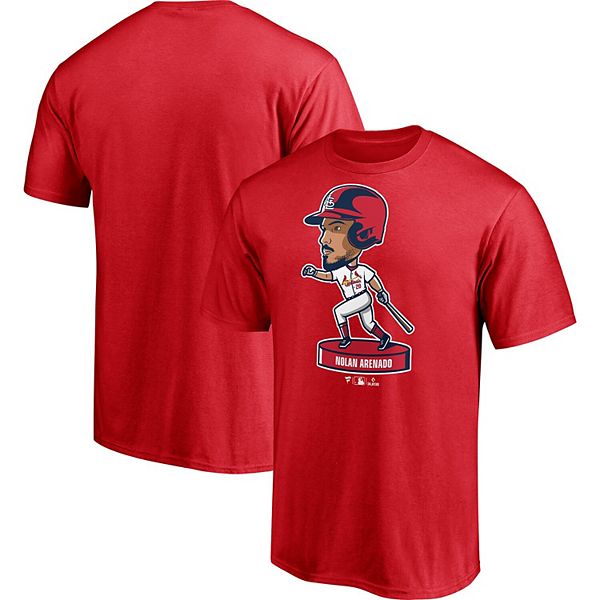 Men's Fanatics Branded Nolan Arenado Red St. Louis Cardinals Player T-Shirt
