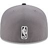 Men's New Era Gray/Black Houston Rockets Two-Tone 59FIFTY Fitted Hat