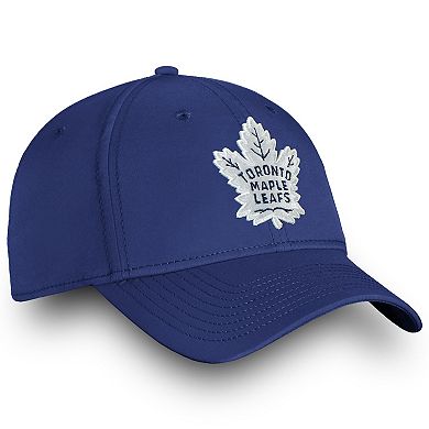 Men's Fanatics Branded Blue Toronto Maple Leafs Core Primary Logo Flex Hat