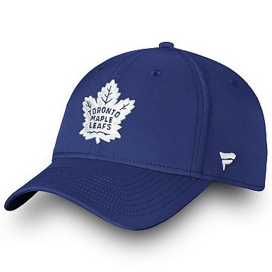 Men's Fanatics Branded Blue Toronto Maple Leafs Core Primary Logo Flex Hat