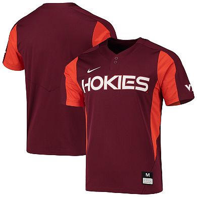 Men's Nike Maroon Virginia Tech Hokies 2-Button Replica Baseball Jersey