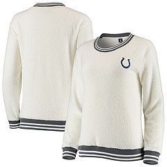 Lids Indianapolis Colts Cuce Women's Winners Square Neck Pullover Sweatshirt  - Black