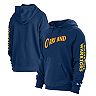 Men's New Era Navy Golden State Warriors 2020/21 City Edition Oakland Forever Pullover Hoodie