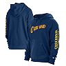 Men's New Era Navy Golden State Warriors 2020/21 City Edition Oakland Forever Pullover Hoodie