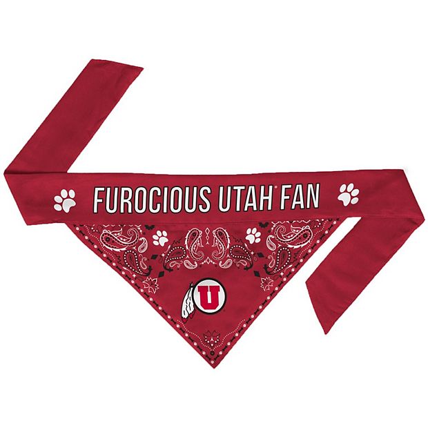 Utah Utes Reversible Pet Collar Bandana