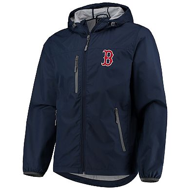 Men's G-III Sports by Carl Banks Navy Boston Red Sox Double Play Lightweight Hoodie Jacket