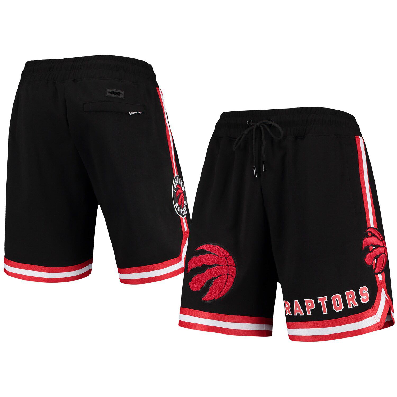 black raptors shorts